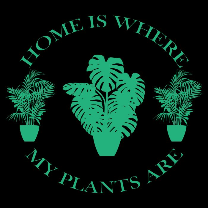 Home Is Where My Plants Are Funny Medical Marijuana Flatbill Hat
