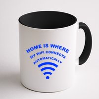 Home is Where My Wifi Connects Automatically Mug