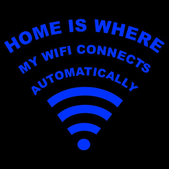 Home is Where My Wifi Connects Automatically Mug