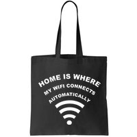 Home is Where My Wifi Connects Automatically Bag