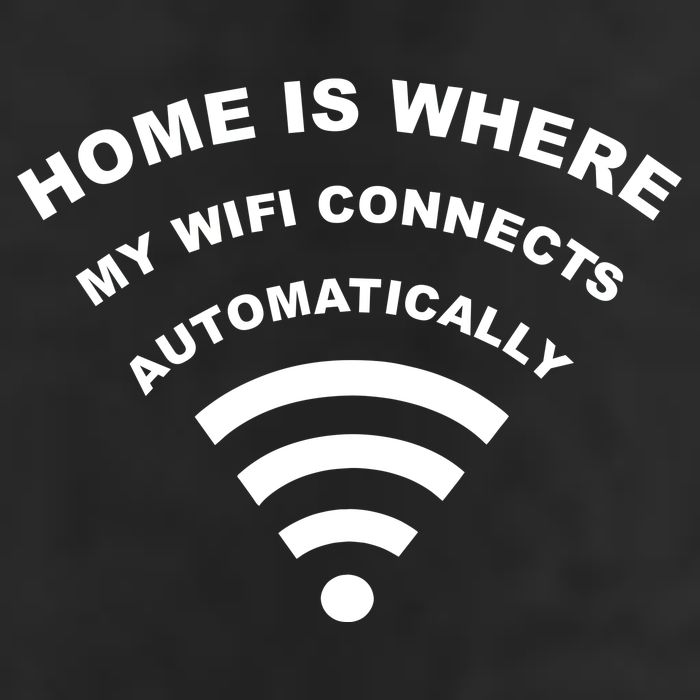 Home is Where My Wifi Connects Automatically Trucker Hat