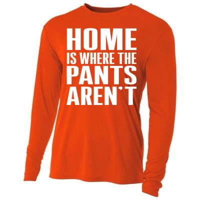 Home Is Where The Pants Aren't Cooling Performance Long Sleeve Crew