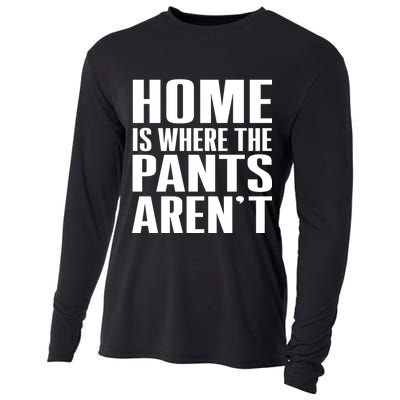 Home Is Where The Pants Aren't Cooling Performance Long Sleeve Crew