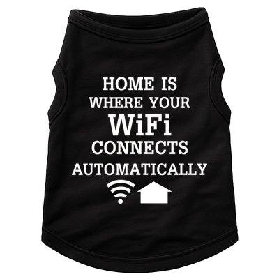 Home Is Where Wifi Connects Automatically Doggie Tank