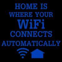 Home Is Where Wifi Connects Automatically Mug