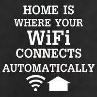 Home Is Where Wifi Connects Automatically Beanie