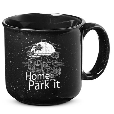 Home Is Where You Park It 15oz Campfire Ceramic Mug