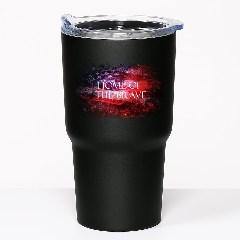 Home Of The Brave Tumbler