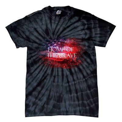 Home Of The Brave Tie-Dye T-Shirt