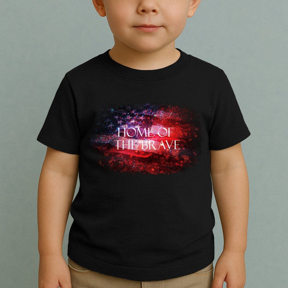 Home Of The Brave Toddler T-Shirt