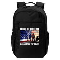 Home Of The Free Because Of The Brave Backpack
