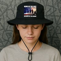 Home Of The Free Because Of The Brave Bucket Hat
