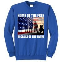 Home Of The Free Because Of The Brave Sweatshirt