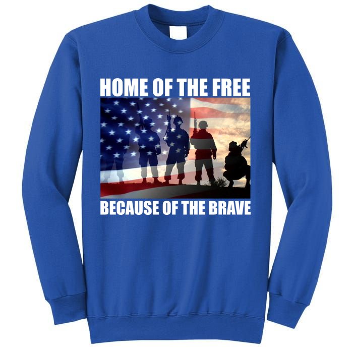Home Of The Free Because Of The Brave Sweatshirt