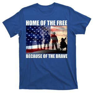 Home Of The Free Because Of The Brave T-Shirt