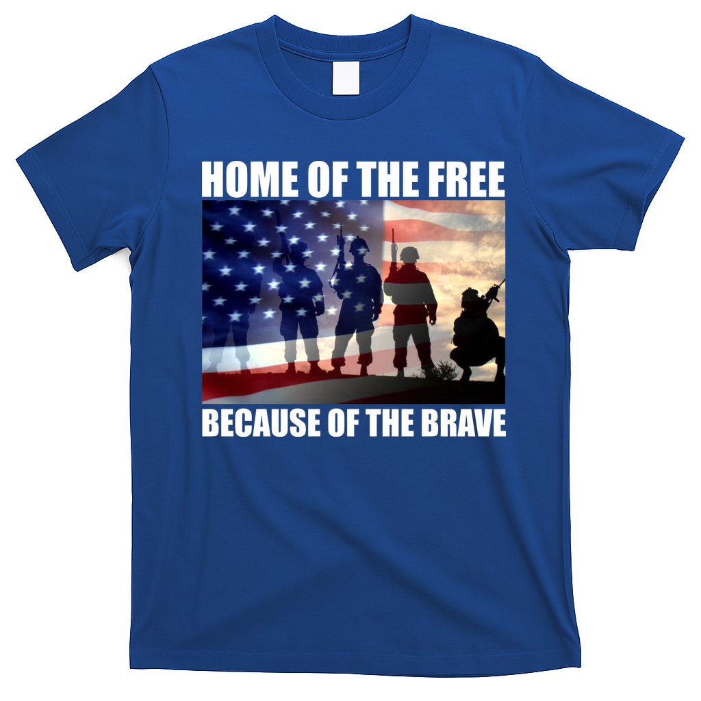 Home Of The Free Because Of The Brave T-Shirt