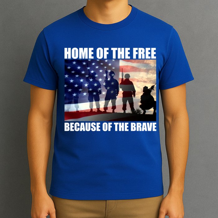 Home Of The Free Because Of The Brave T-Shirt