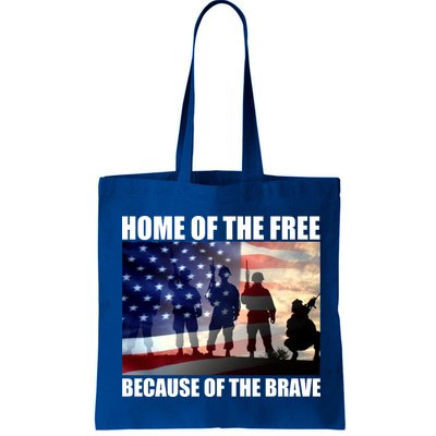 Home Of The Free Because Of The Brave Bag