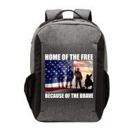 Home Of The Free Because Of The Brave Vector Backpack