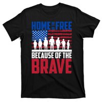 Home Of The Free Because Of The Brave Memorial Day T-Shirt