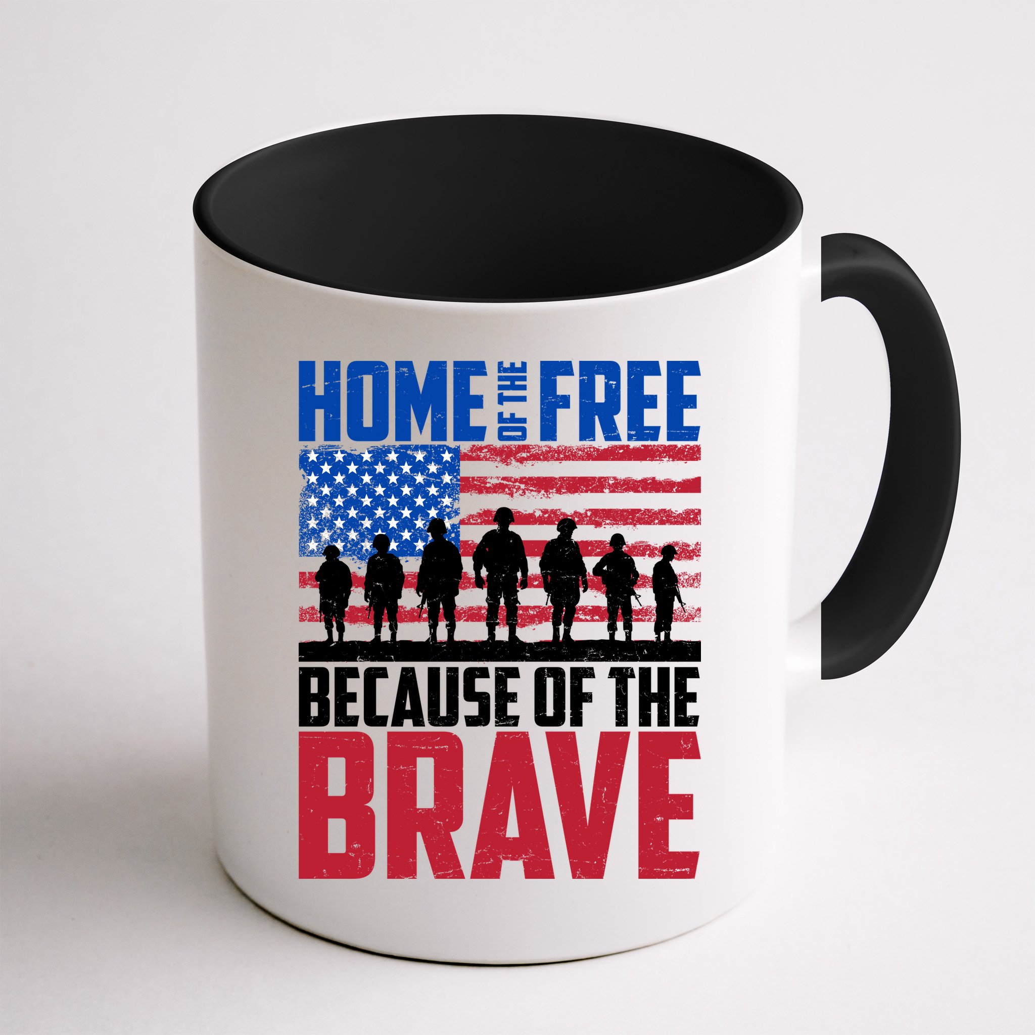 Home Of The Free Because Of The Brave Memorial Day Mug