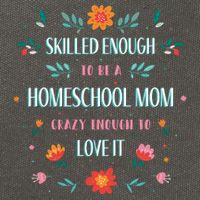 Home School Mom Cotton Canvas Backpack