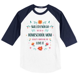 Home School Mom Baseball Sleeve Shirt