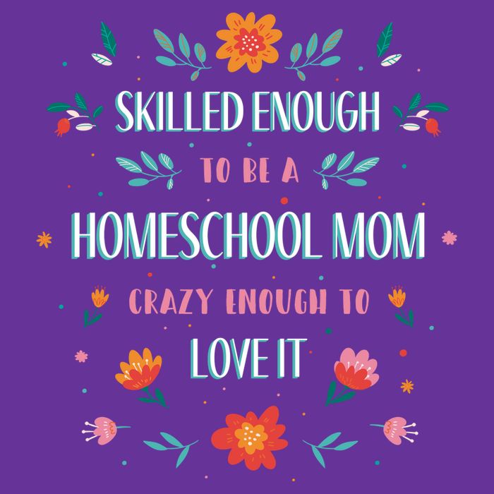 Home School Mom Button