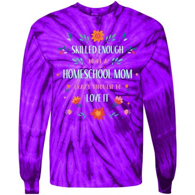 Home School Mom Tie-Dye Long Sleeve Shirt