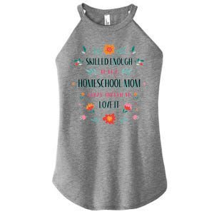 Home School Mom Women's Perfect Tri Rocker Tank