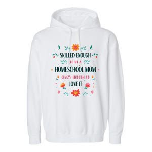 Home School Mom Garment-Dyed Fleece Hoodie