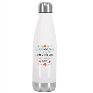 Home School Mom Stainless Steel Insulated Water Bottle