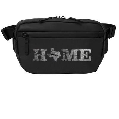 Home Texas State Map Stone Logo Crossbody Pack