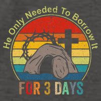 He only needed to borrow it for 3 days Jesus Vector Backpack