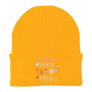 Halloween Oncology Nurse Boo Crew Cute Gift Knit Cap Winter Beanie