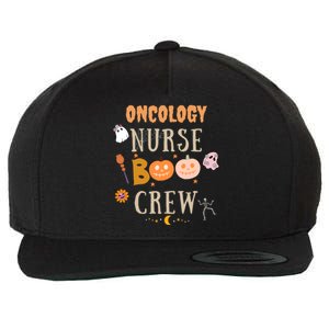 Halloween Oncology Nurse Boo Crew Cute Gift Wool Snapback Cap