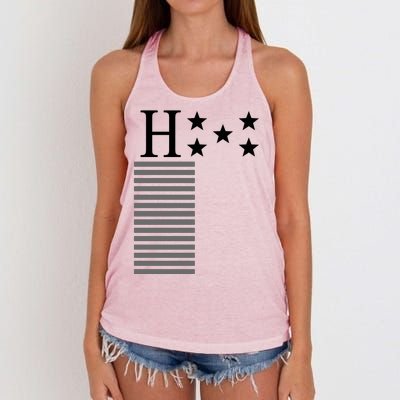 Honduras Jersey Soccer Futbol Women's Knotted Racerback Tank