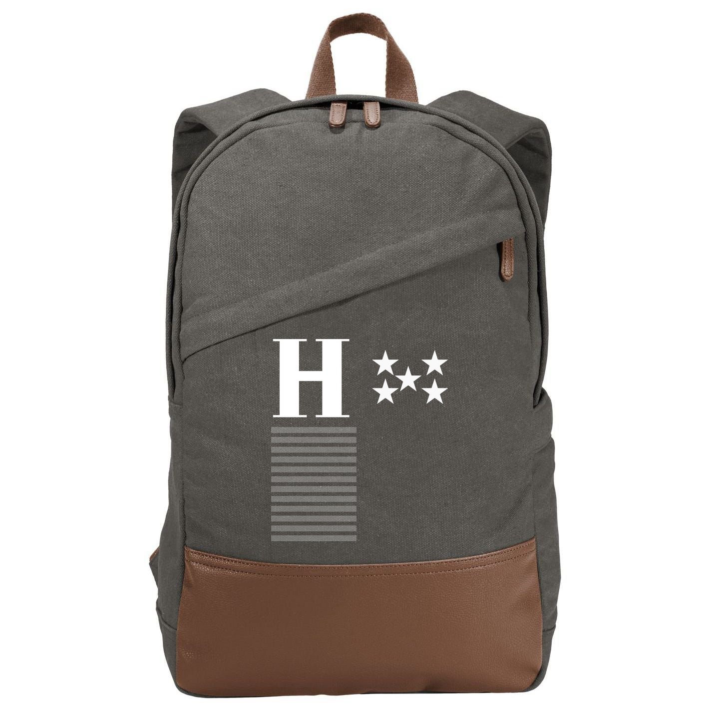 Honduras Soccer Jersey Cotton Canvas Backpack