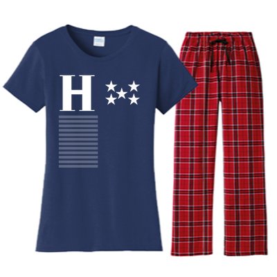 Honduras Soccer Jersey Women's Flannel Pajama Set