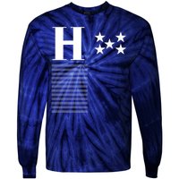 Honduras Soccer Jersey Tie-Dye Long Sleeve Shirt