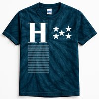 Honduras Soccer Jersey Kids Tie-Dye T-Shirt