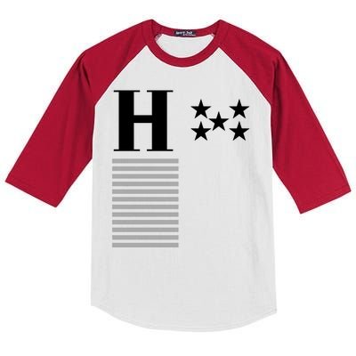 Honduras Soccer Jersey Kids Colorblock Raglan Jersey