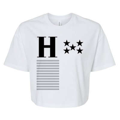 Honduras Soccer Jersey Bella+Canvas Jersey Crop Tee