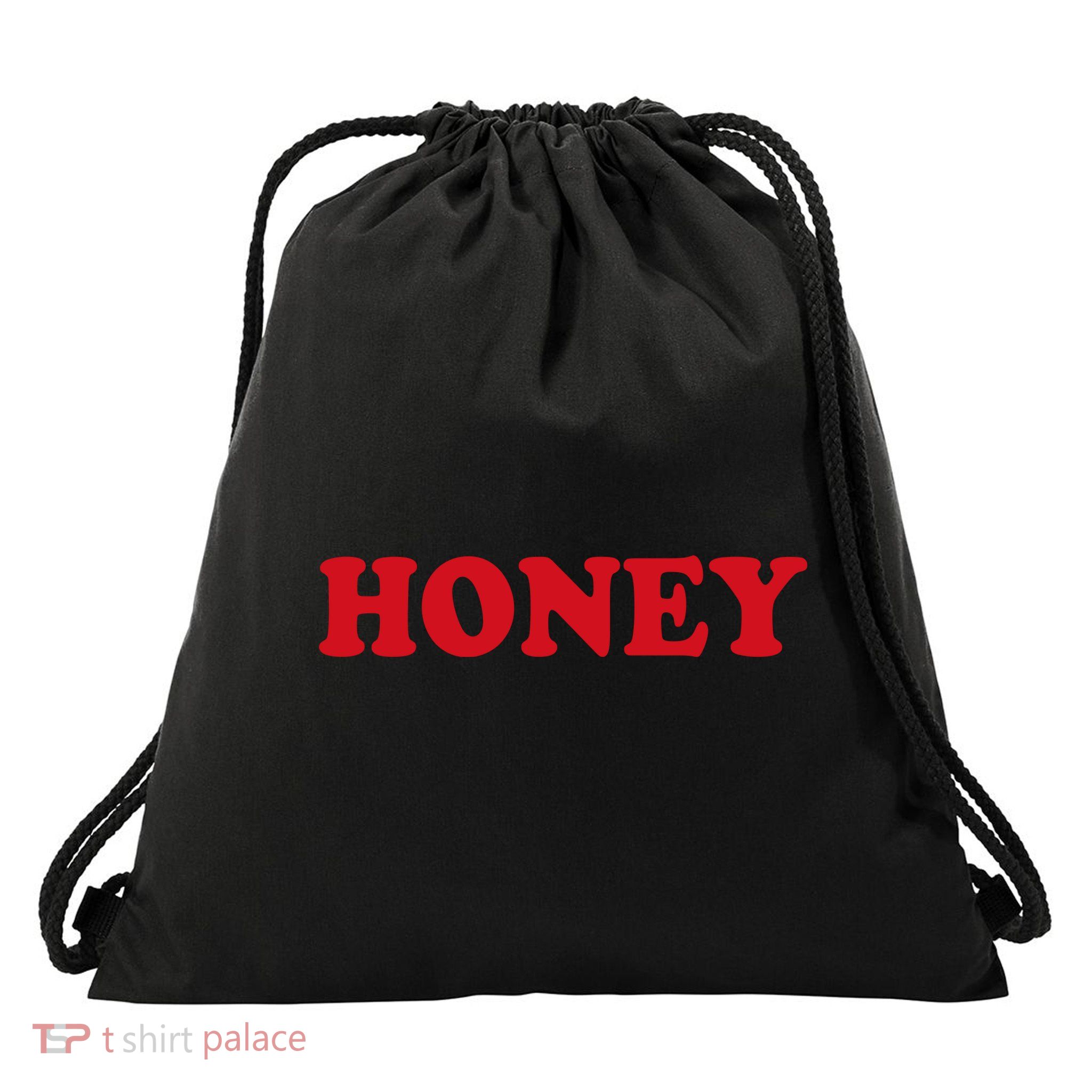 Honey Drawstring Bag