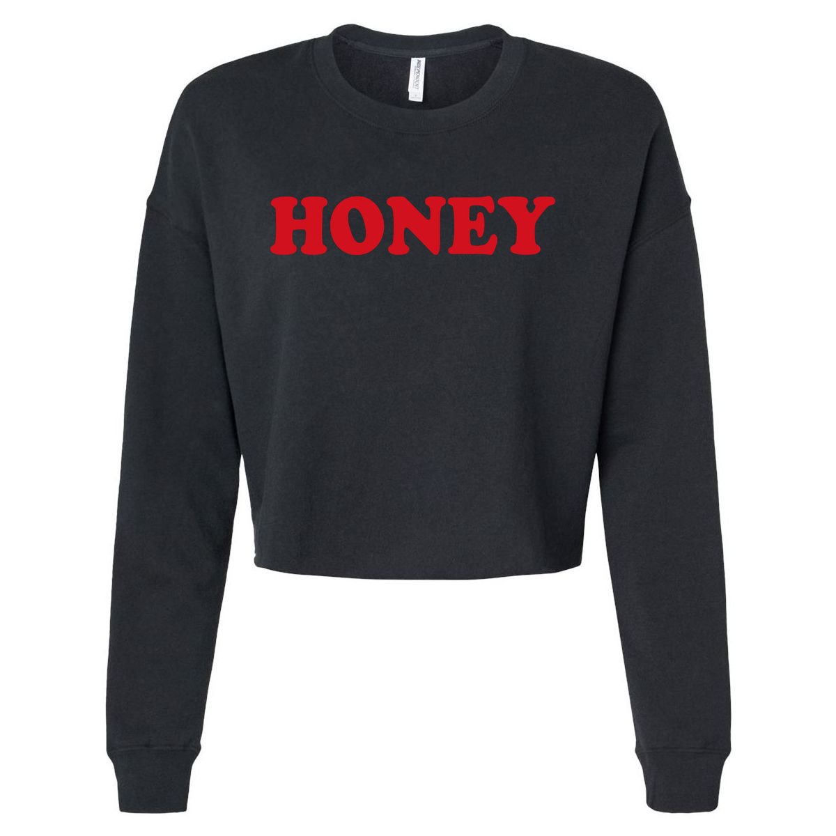Honey Cropped Pullover Crew
