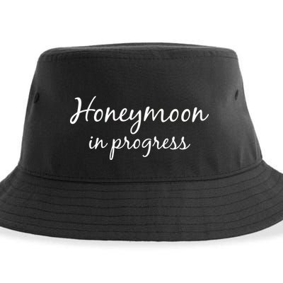 Honeymoon In Progress Sustainable Bucket Hat