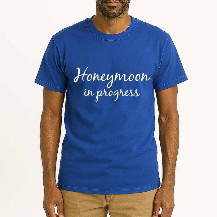 Honeymoon In Progress Tall T-Shirt
