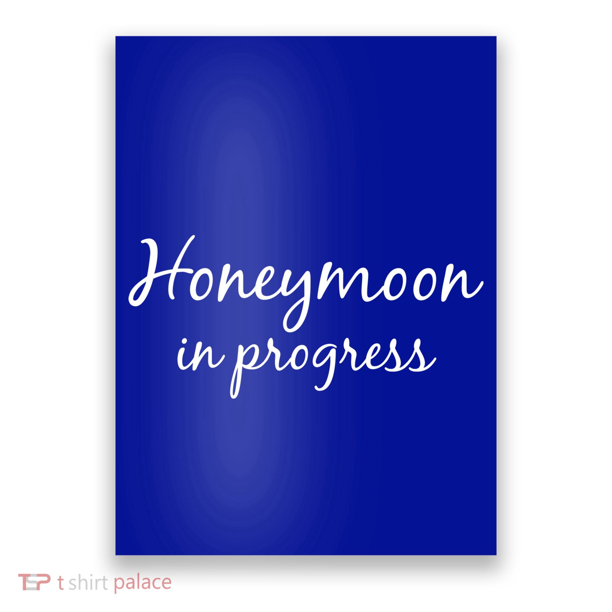 Honeymoon In Progress Poster