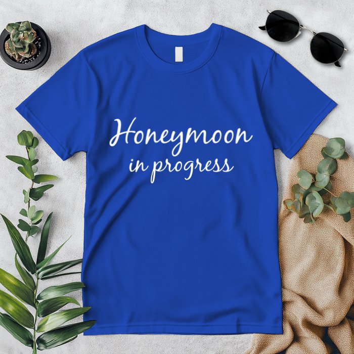 Honeymoon In Progress Premium T-Shirt