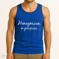 Honeymoon In Progress Tank Top